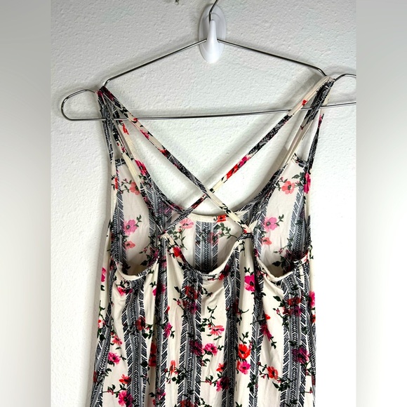 Tart Intimates Floral Striped Mini Dress – Size Small - Picture 8 of 8